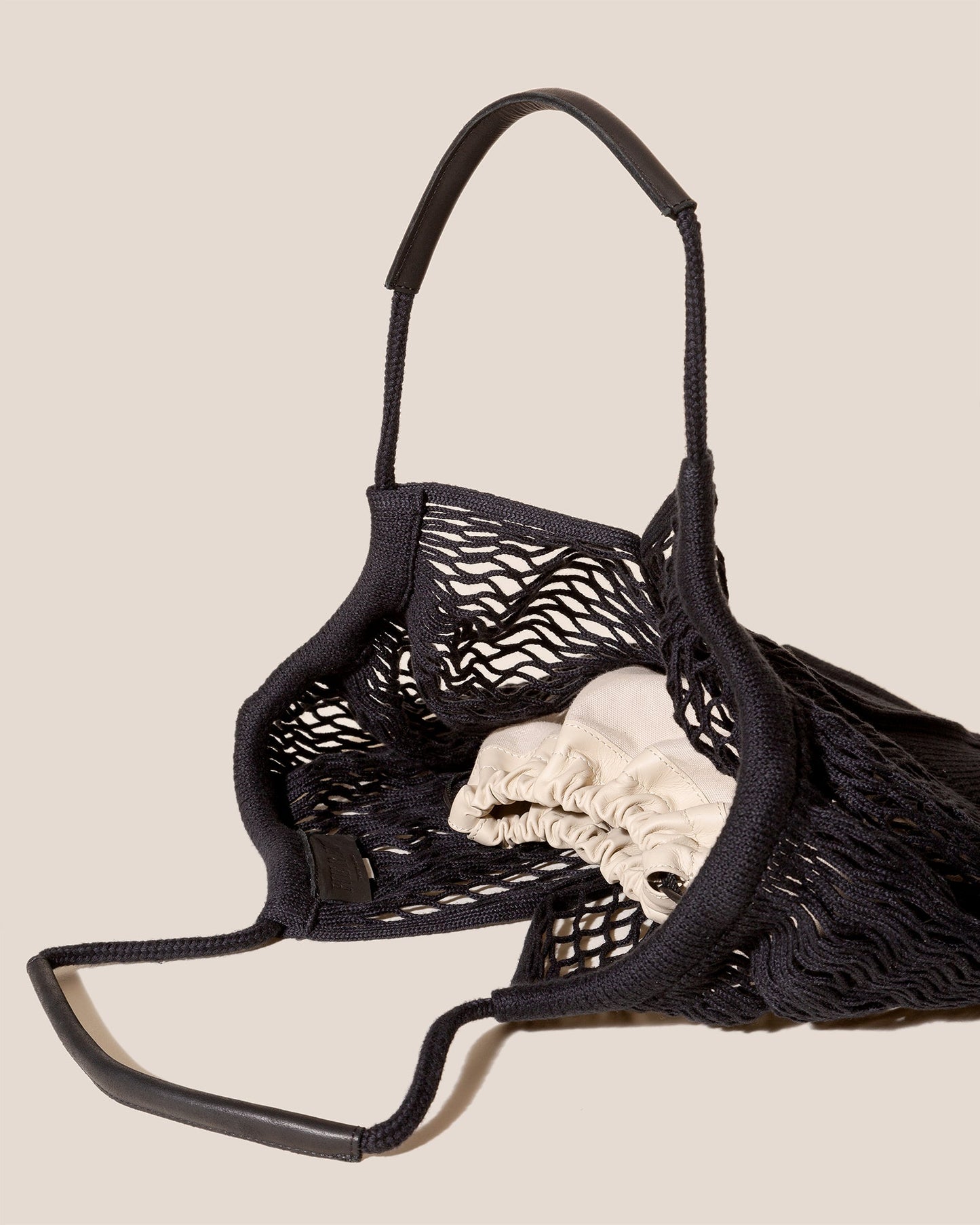 Hereu CALELLA FILT - Knitted Cotton Net Bag