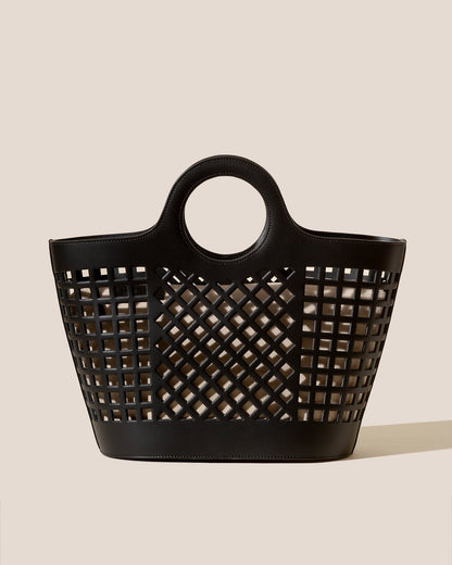 Hereu COLMADO - Cut-out Leather Tote Bag
