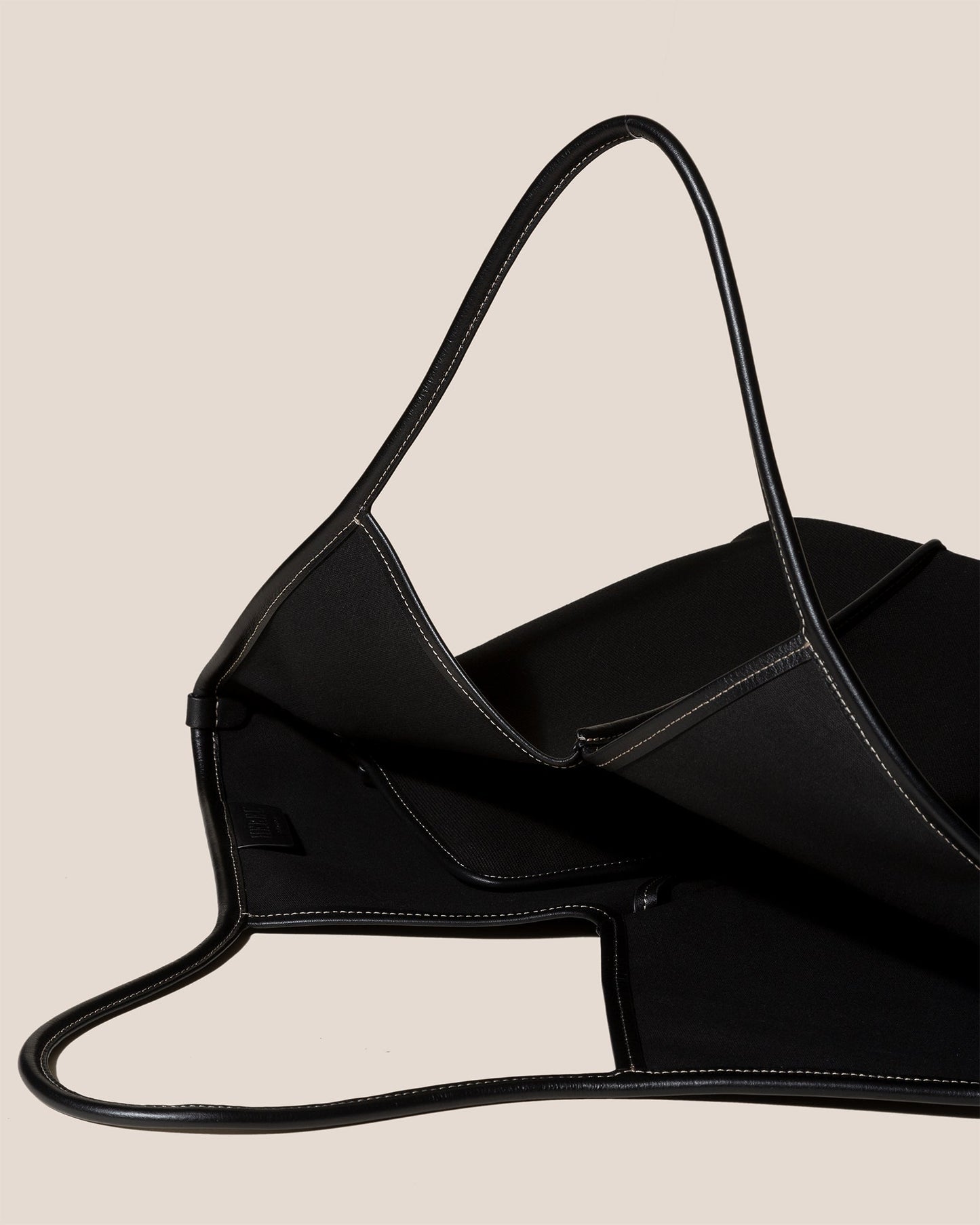 Hereu CALELLA - Leather-trimmed Organic Cotton Tote Bag
