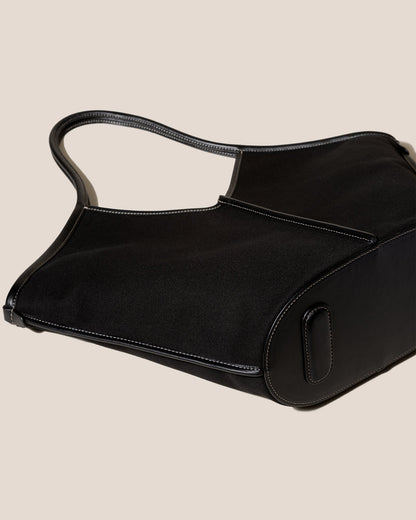 Hereu CALELLA - Leather-trimmed Organic Cotton Tote Bag