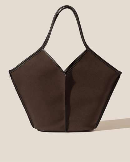 Hereu CALELLA - Leather-trimmed Organic Cotton Tote Bag