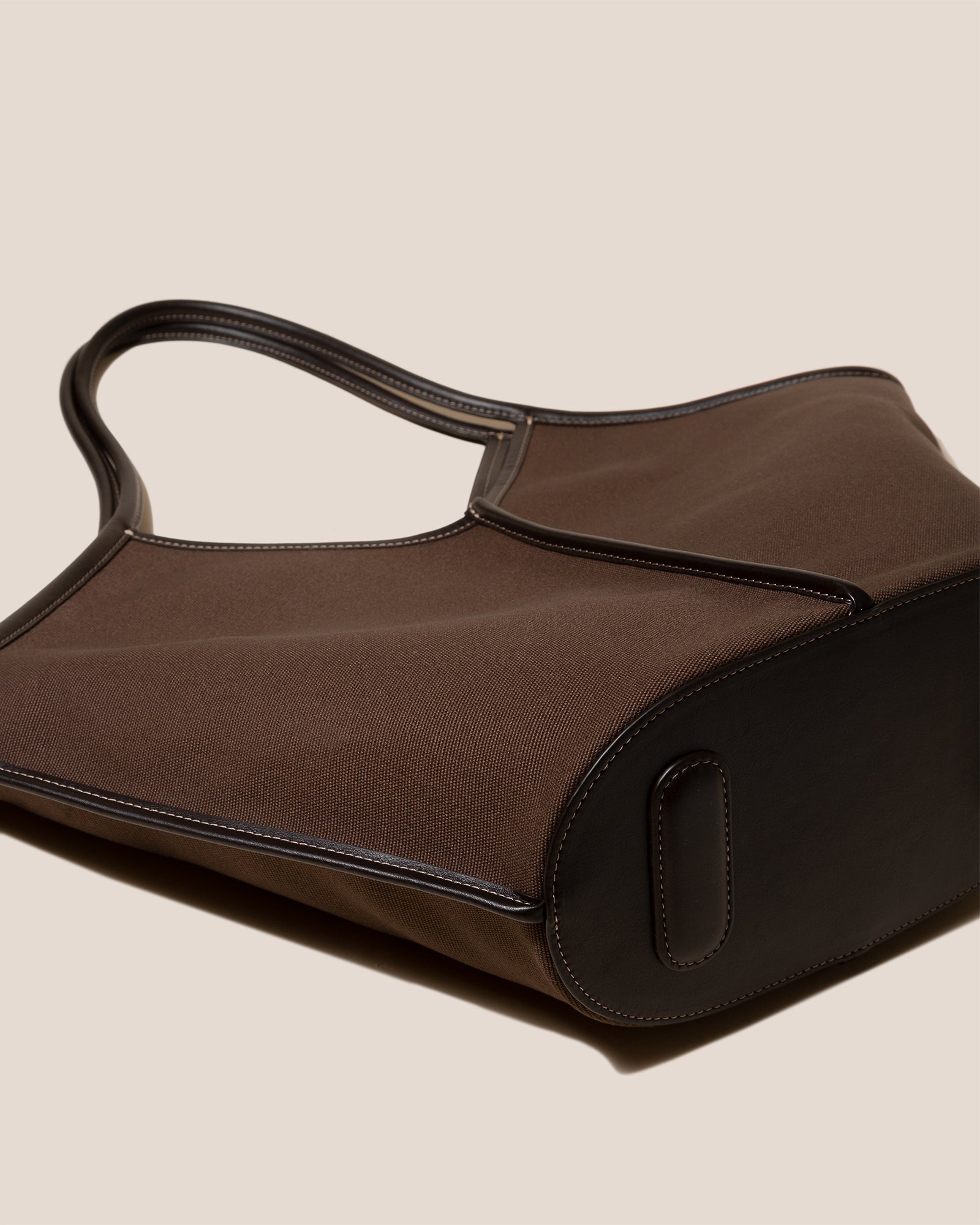 Hereu CALELLA - Leather-trimmed Organic Cotton Tote Bag