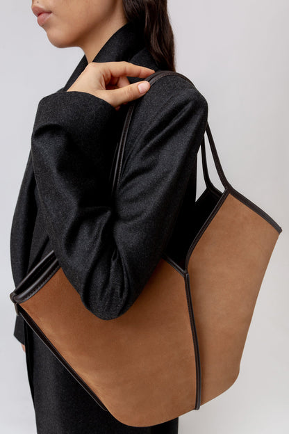 Hereu CALELLA SUEDE - Calf Suede Tote Bag