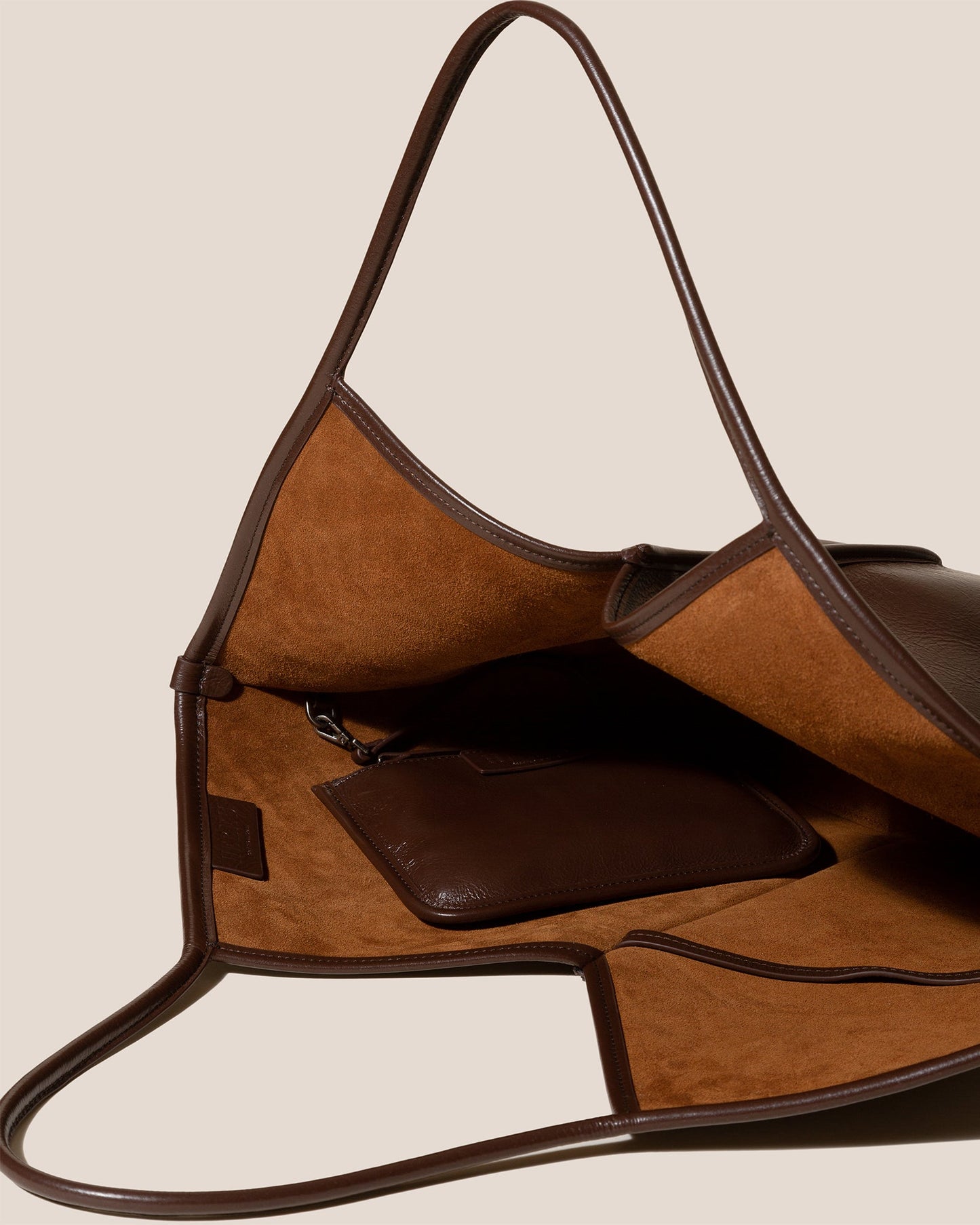 Hereu CALELLA DISTRESSED - Leather Tote Bag