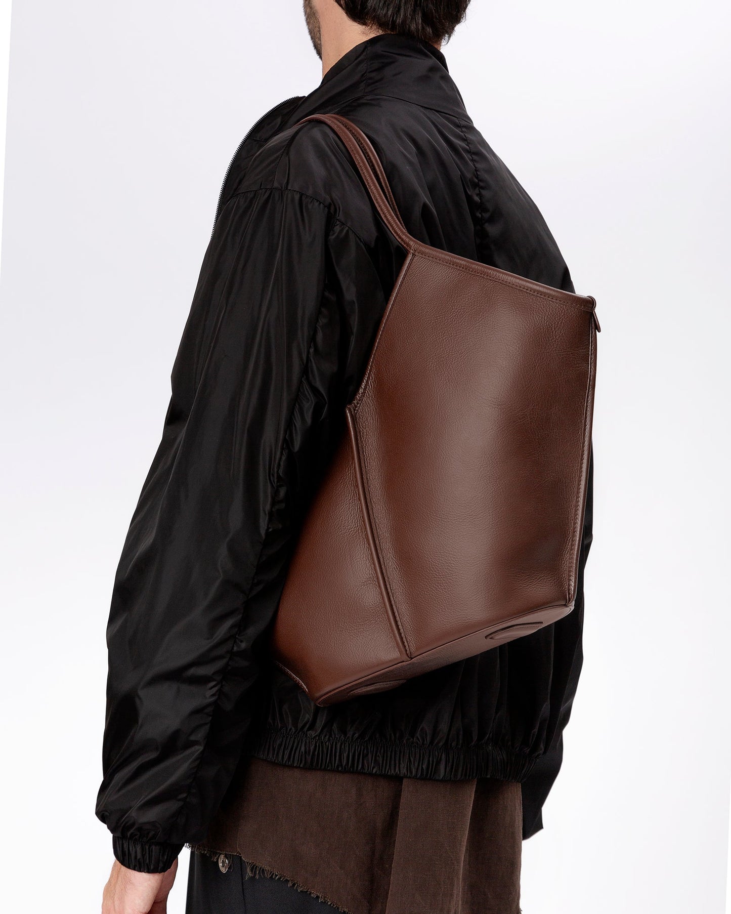 Hereu CALELLA DISTRESSED - Leather Tote Bag