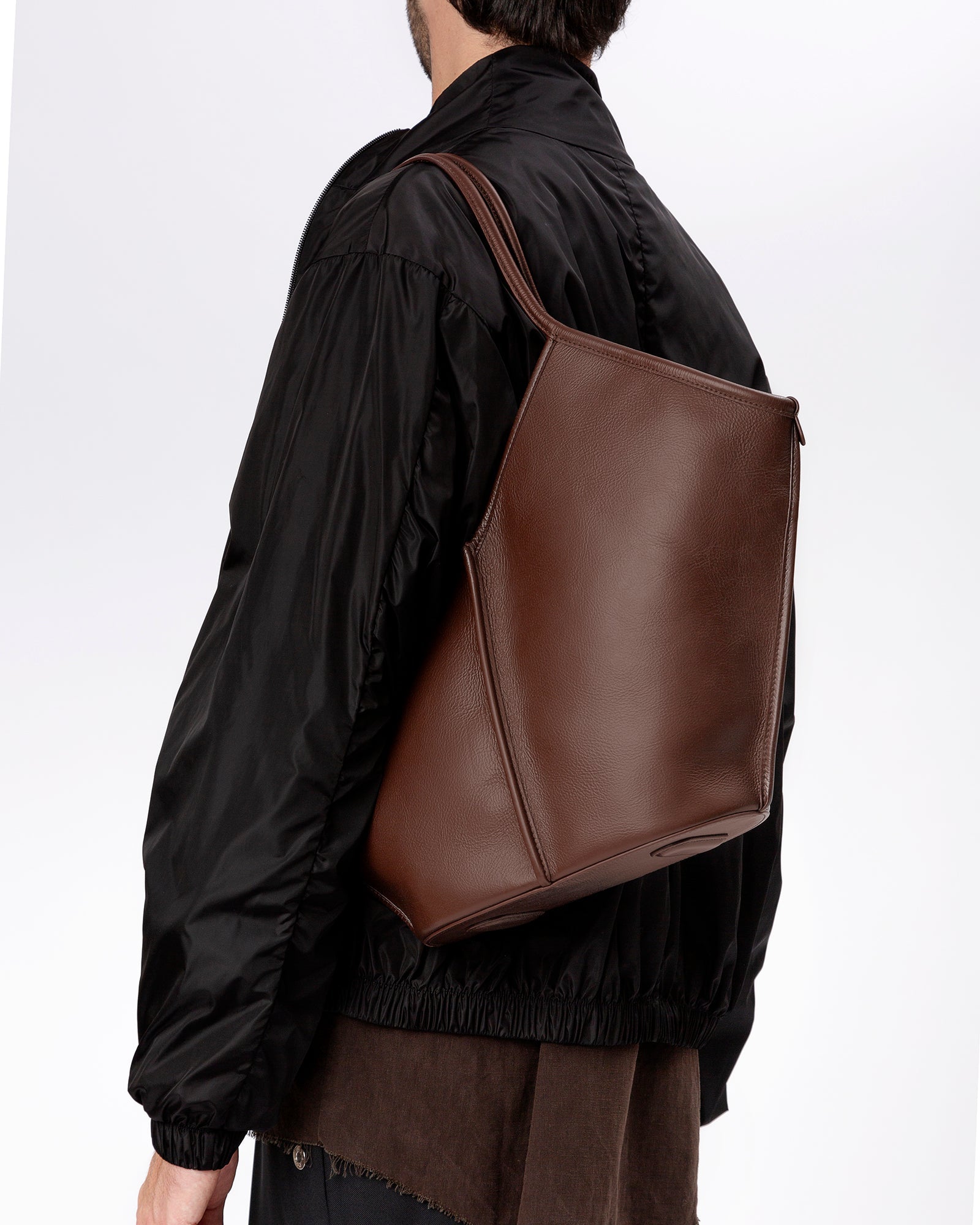 Hereu CALELLA DISTRESSED - Leather Tote Bag