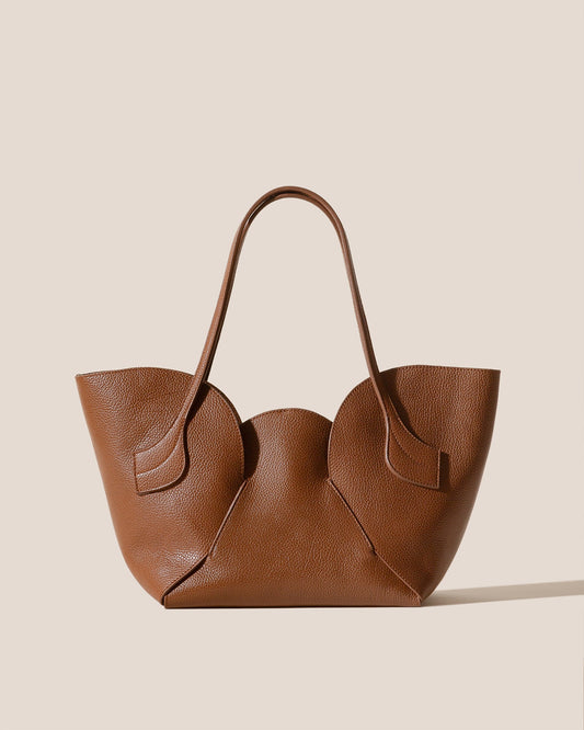 Hereu SEPAL S GRAINY - Tulip Shape Zipped Tote Bag