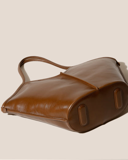 Hereu CALELLA DISTRESSED - Leather Tote Bag