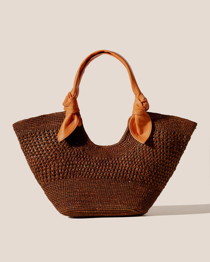 Hereu FONOL - Crocheted Raffia Basket