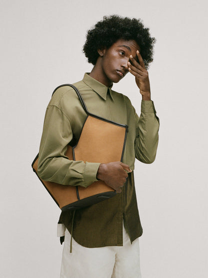 Hereu CALELLA SUEDE - Calf Suede Tote Bag