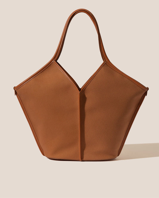 Hereu CALELLA - Leather-trimmed Organic Cotton Tote Bag