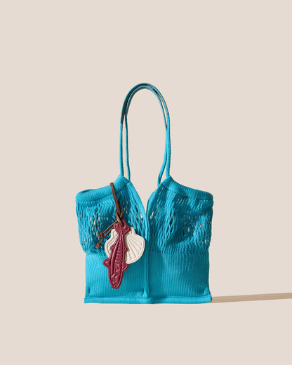 Hereu CALELLA FILT S CHARM - Knitted Cotton Net Bag