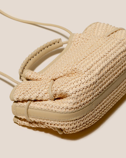 Hereu ARTA MINI RAFFIA - Pleated Crossbody Bag