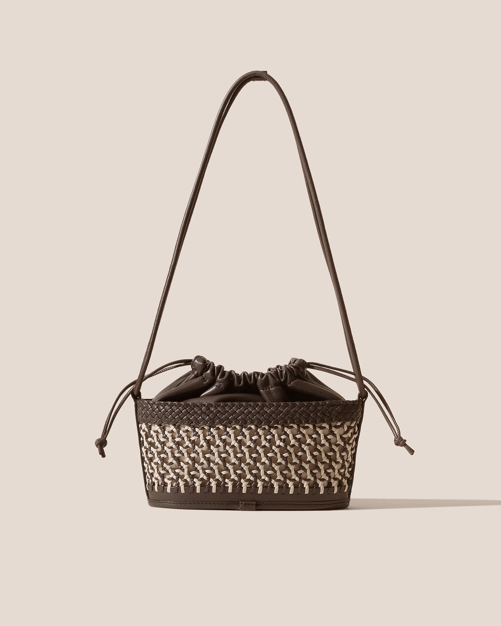Hereu GAIA - Woven Bucket Crossbody Bag