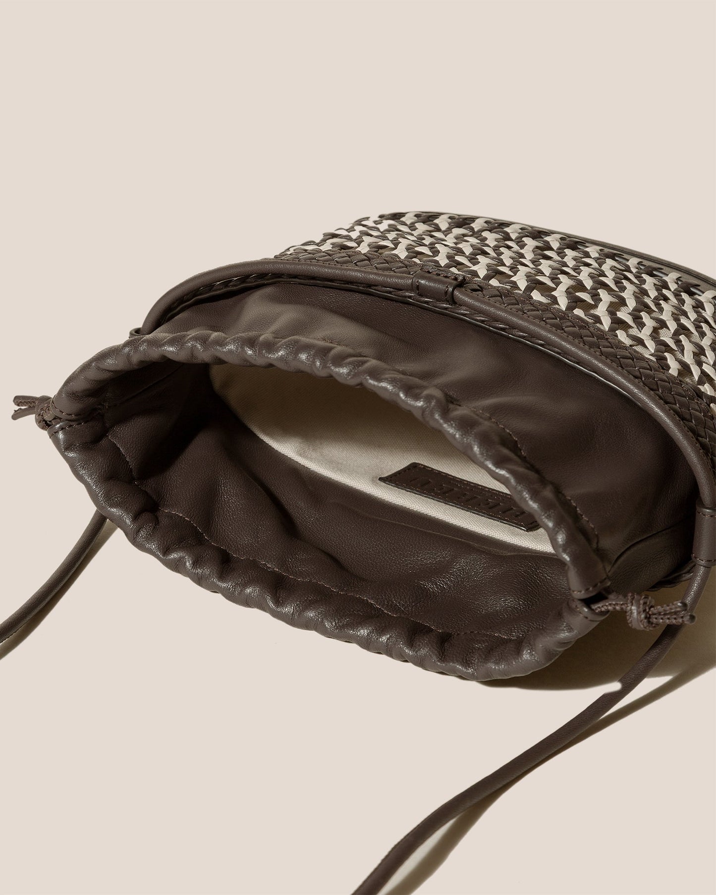 Hereu GAIA - Woven Bucket Crossbody Bag