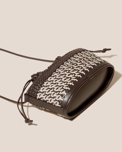 Hereu GAIA - Woven Bucket Crossbody Bag