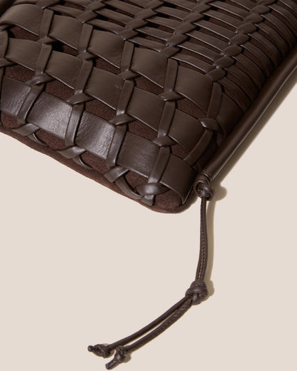 Hereu TRENA SUEDE - Flat Square Crossbody Bag