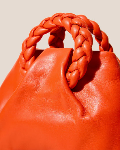 Hereu BOMBON - Plaited-handle Leather Handbag