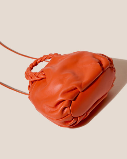 Hereu BOMBON - Plaited-handle Leather Handbag