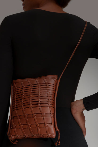 Hereu TRENA - Flat Square Crossbody Bag