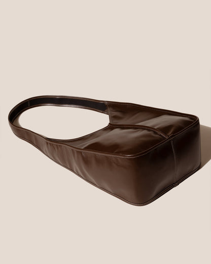 Hereu CALELLA CROSSBODY - Leather-trimmed Crossbody Sac