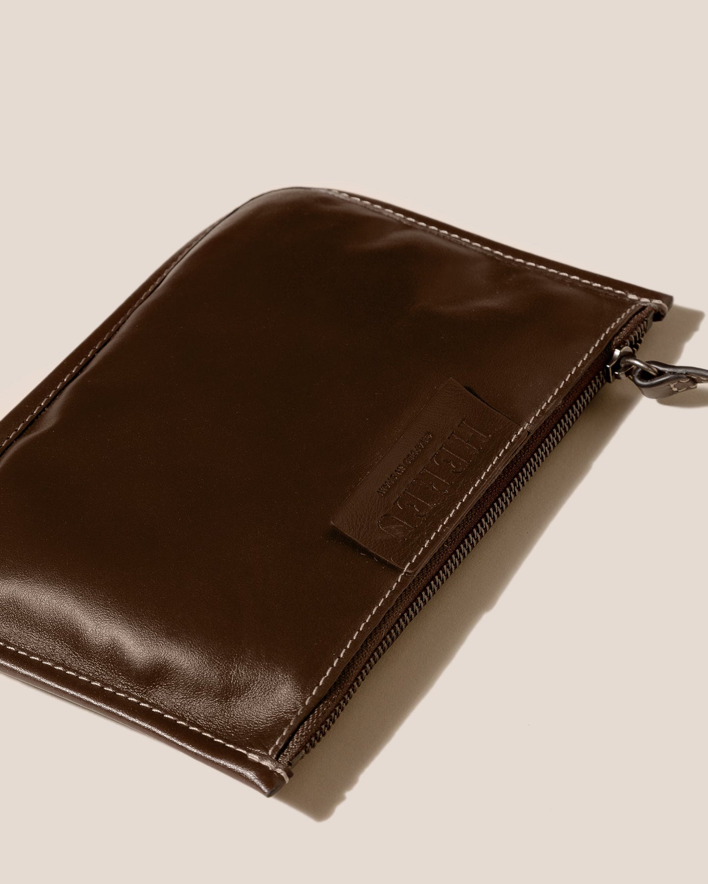 Hereu CALELLA CROSSBODY - Leather-trimmed Crossbody Sac