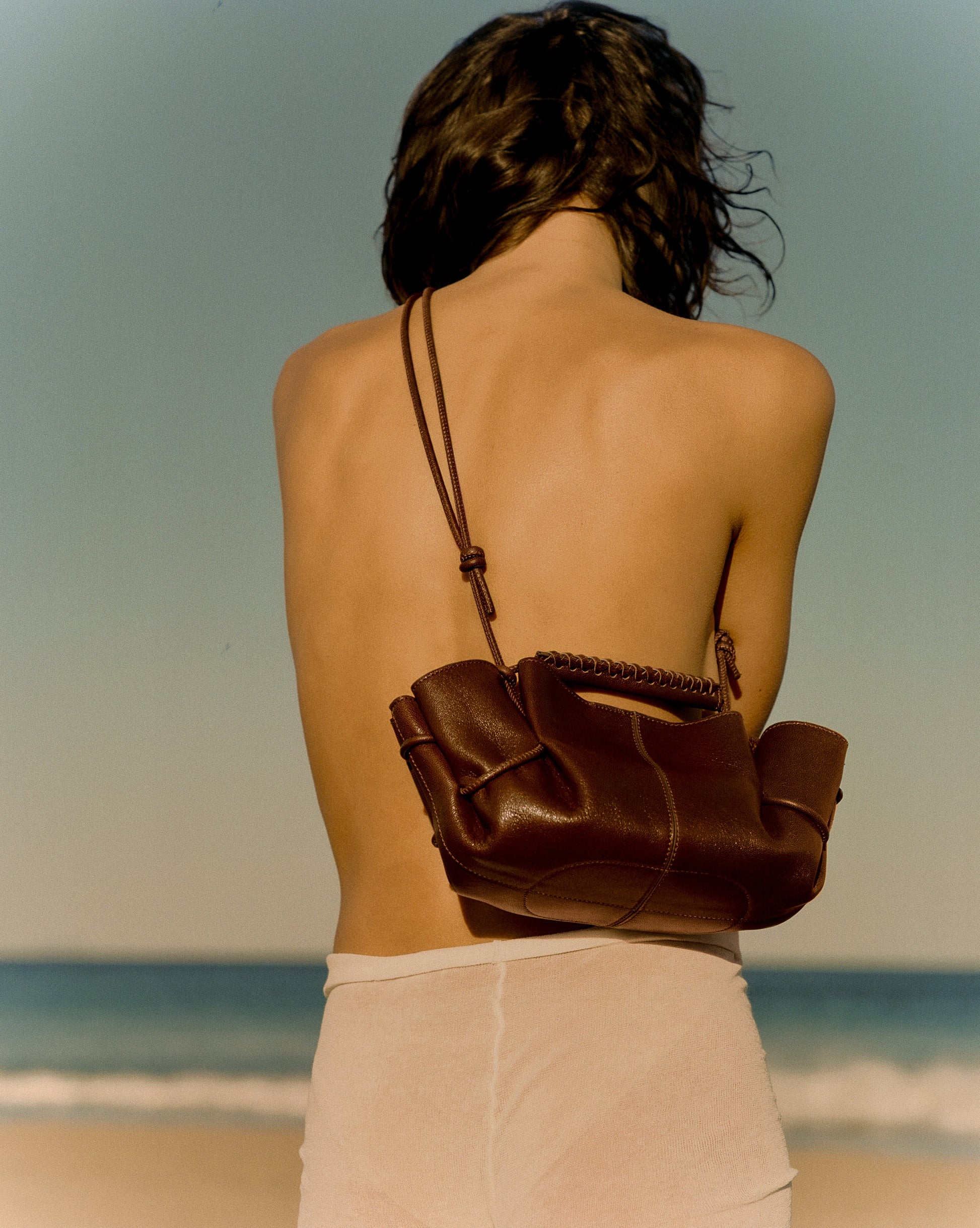 Hereu ARTA MINI - Pleated Crossbody Bag