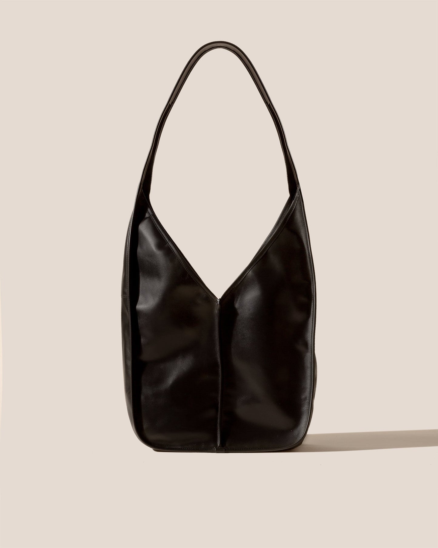 Hereu CALELLA CROSSBODY - Leather-trimmed Crossbody Sac