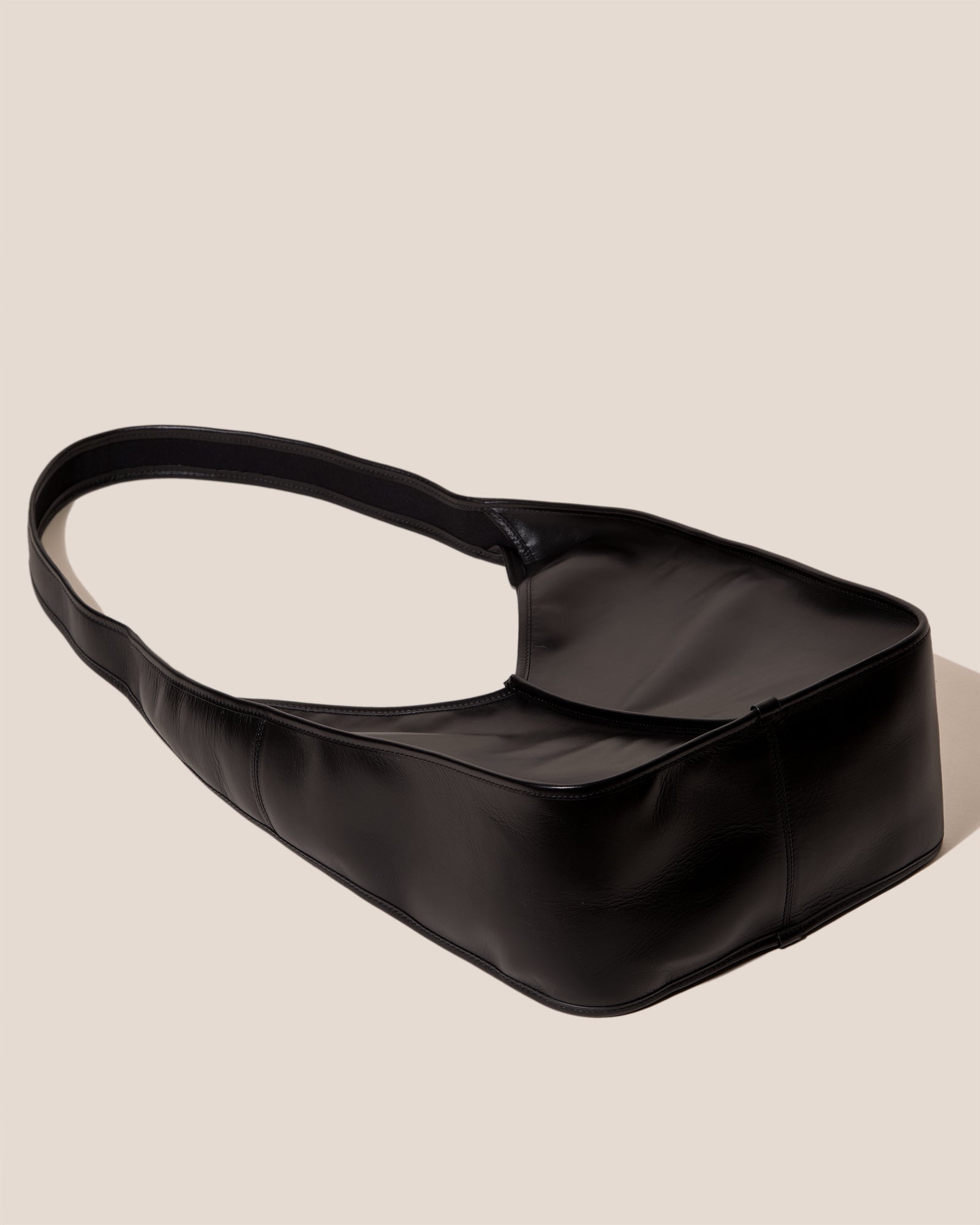 Hereu CALELLA CROSSBODY - Leather-trimmed Crossbody Sac
