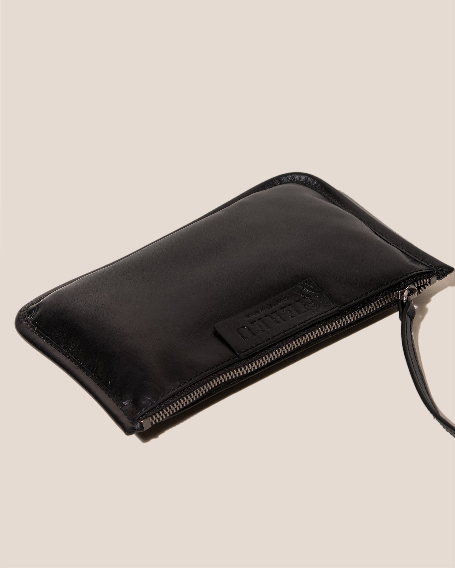 Hereu CALELLA CROSSBODY - Leather-trimmed Crossbody Sac