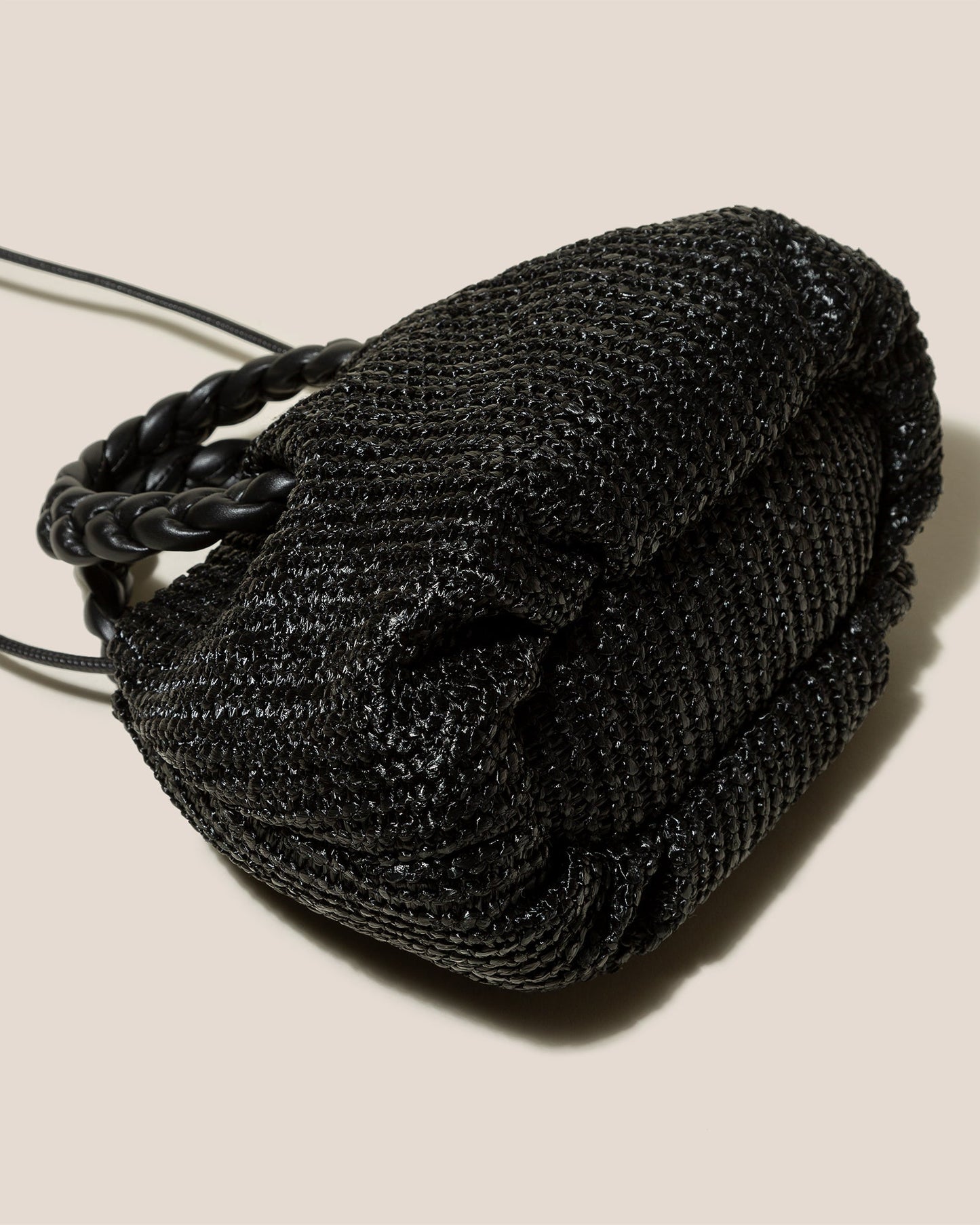 Hereu BOMBON M RAFFIA - Medium Plaited-handle Raffia Handbag