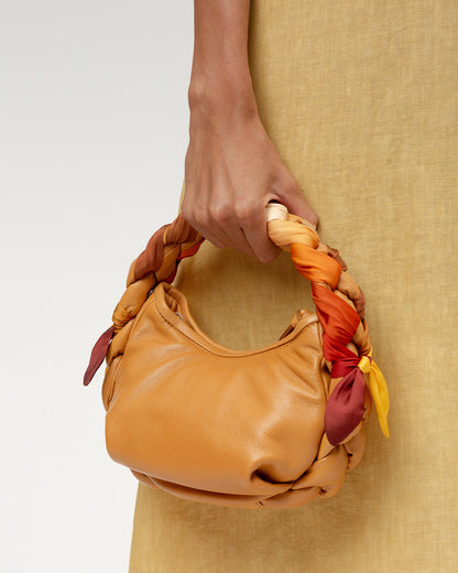 Hereu ESPIGA MINI FOULARD - Braided Detail Crossbody Bag