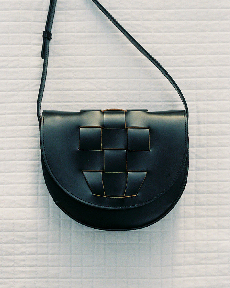 Hereu SINIA - Satchel Interwoven Front Detail Bag