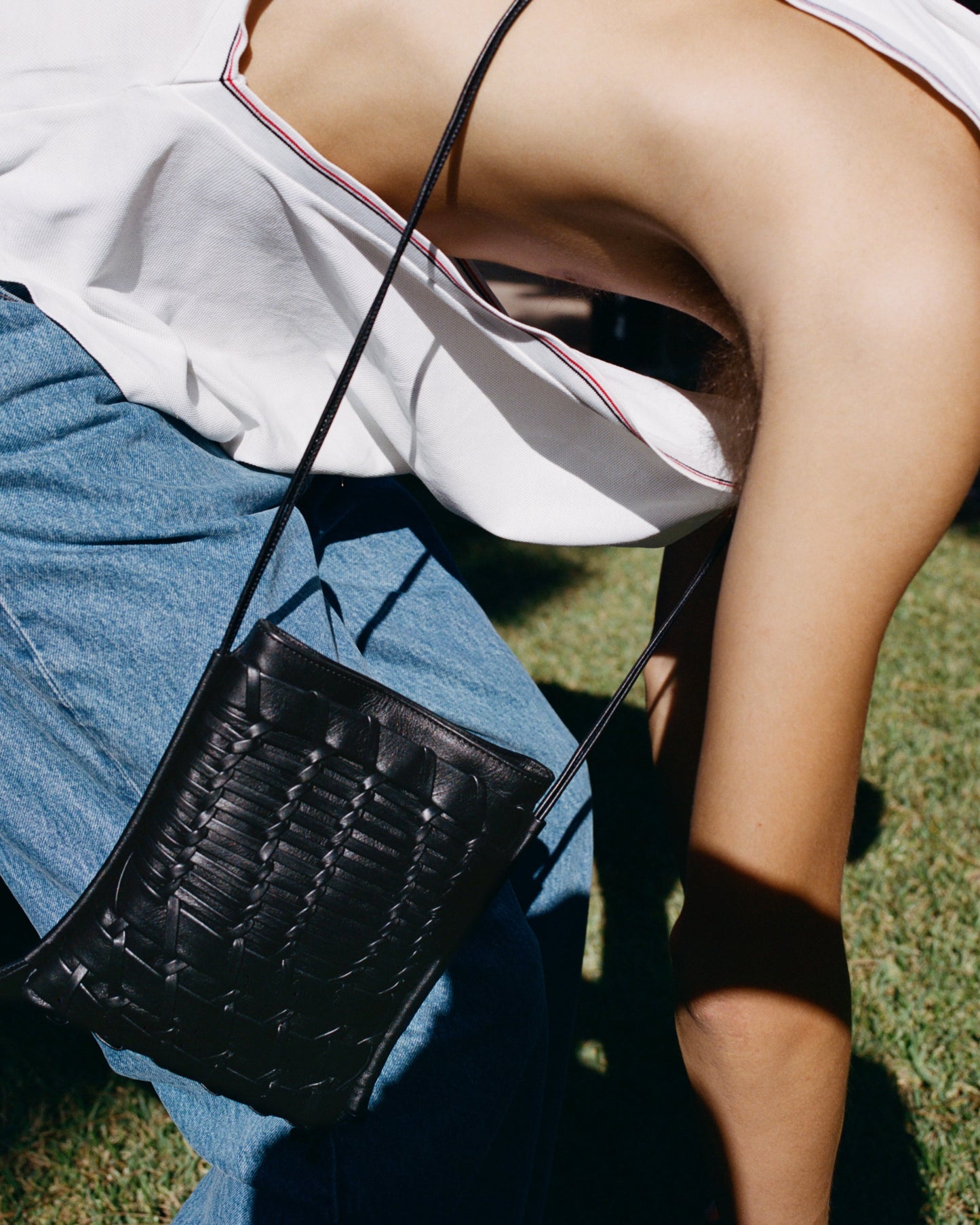 Hereu TRENA - Flat Square Crossbody Bag