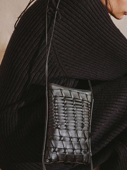 Hereu TRENA - Flat Square Crossbody Bag
