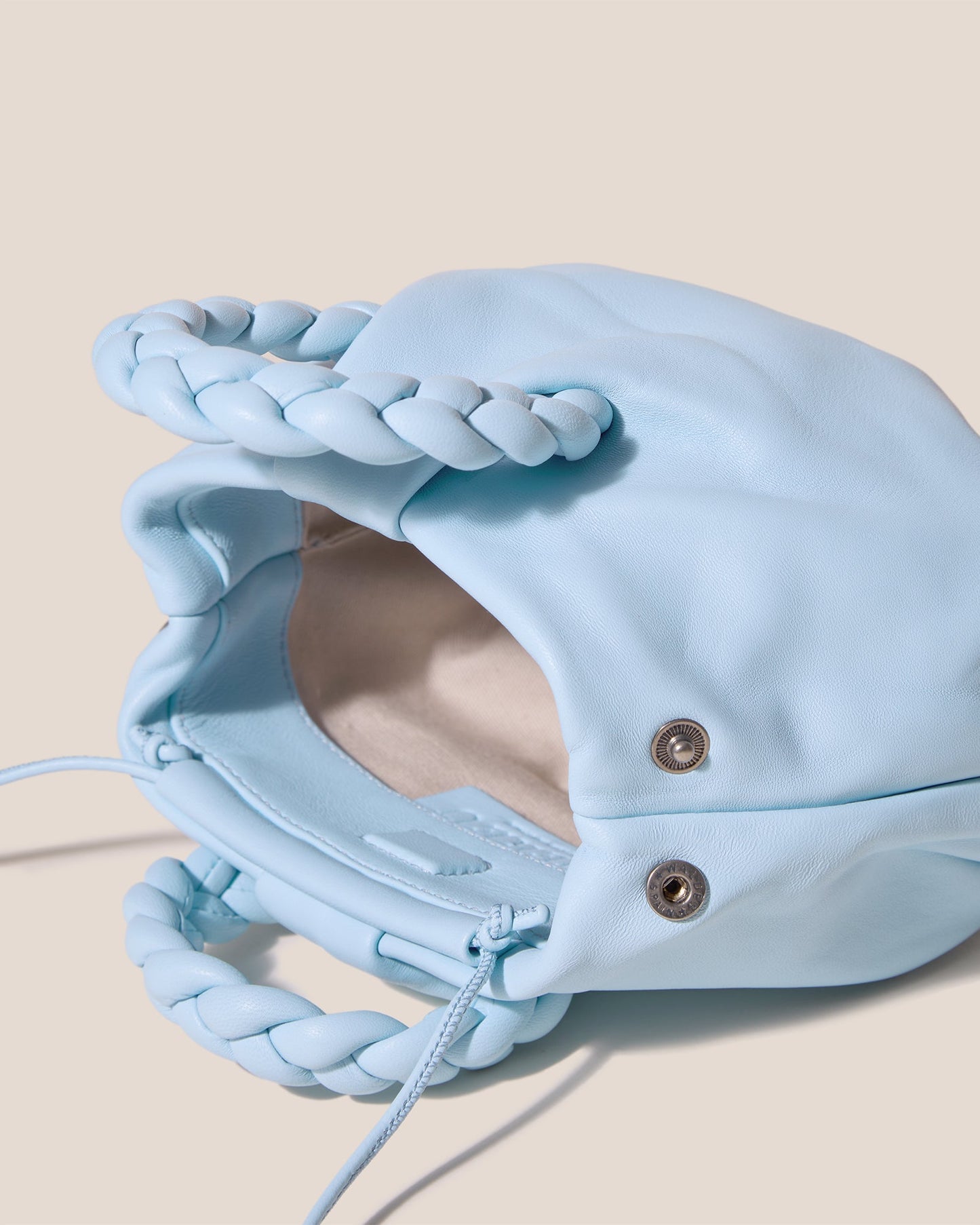 Hereu BOMBON - Plaited-handle Leather Handbag