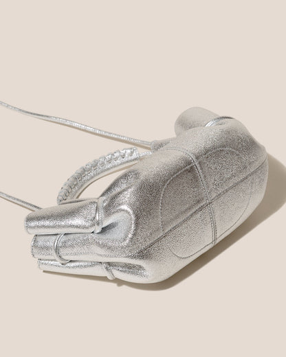 Hereu ARTA MINI METALLIC - Pleated Crossbody Bag