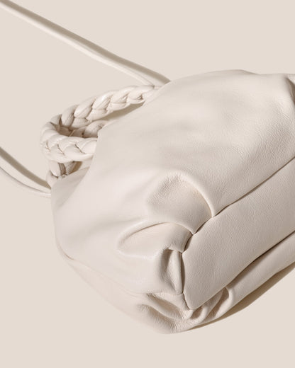 Hereu BOMBON SUPPLE SHINY - Plaited-handle Leather Handbag