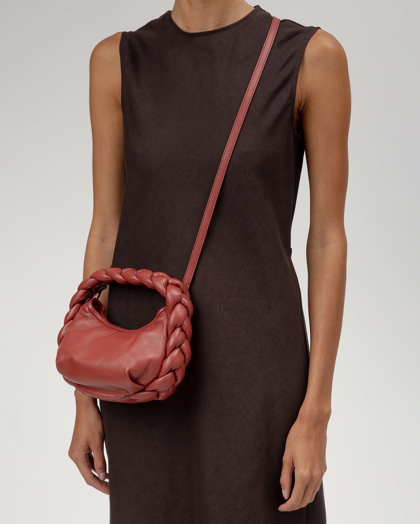 Hereu ESPIGA MINI - Braided Detail Crossbody Bag