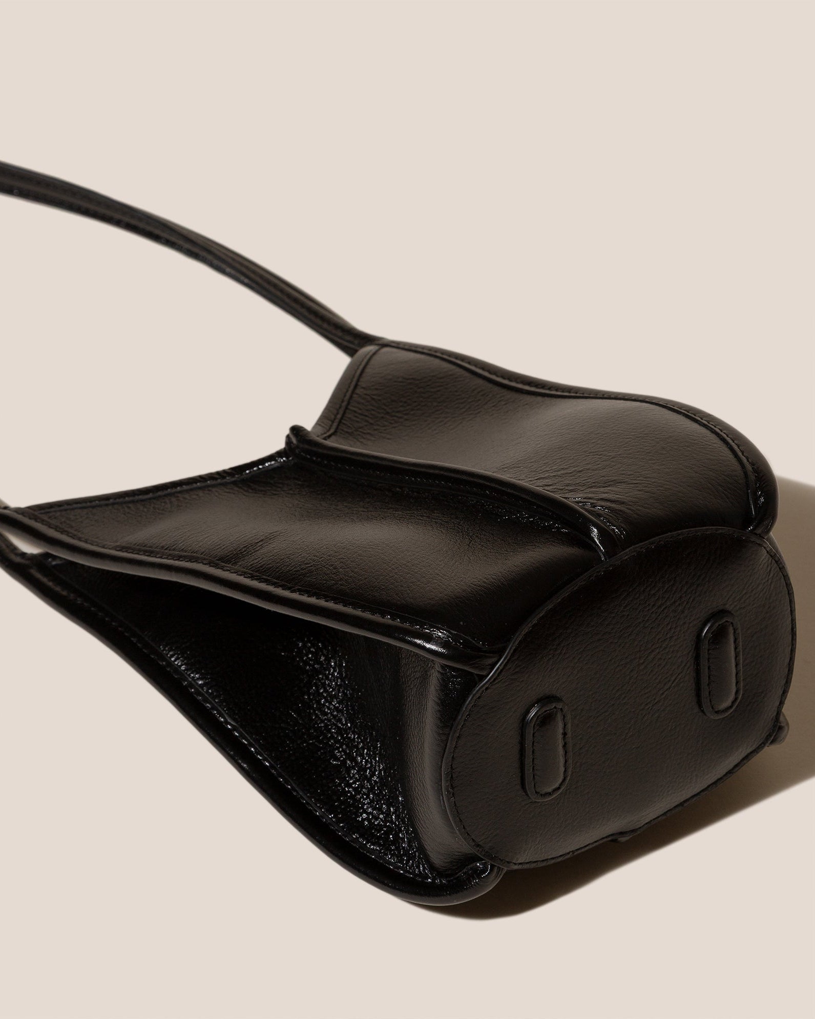 Hereu CALELLA BUCKET LEATHER - Leather-trimmed Shoulder Bag