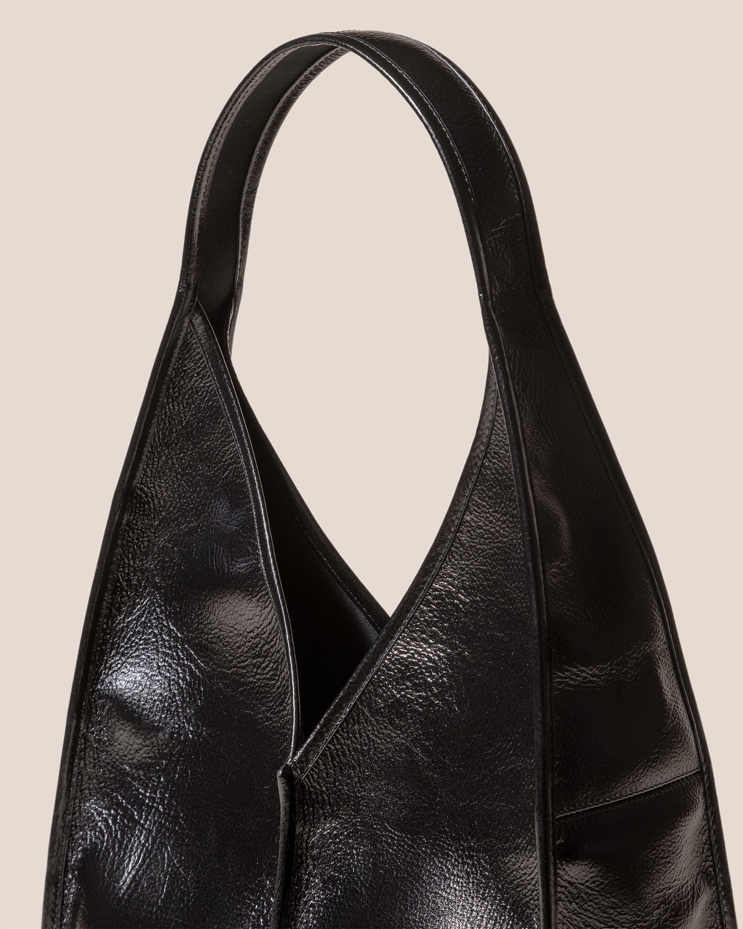 Hereu CALELLA HOBO - Leather-trimmed Shoulder Bag
