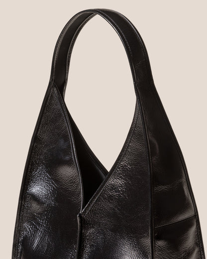 Hereu CALELLA HOBO - Leather-trimmed Shoulder Bag