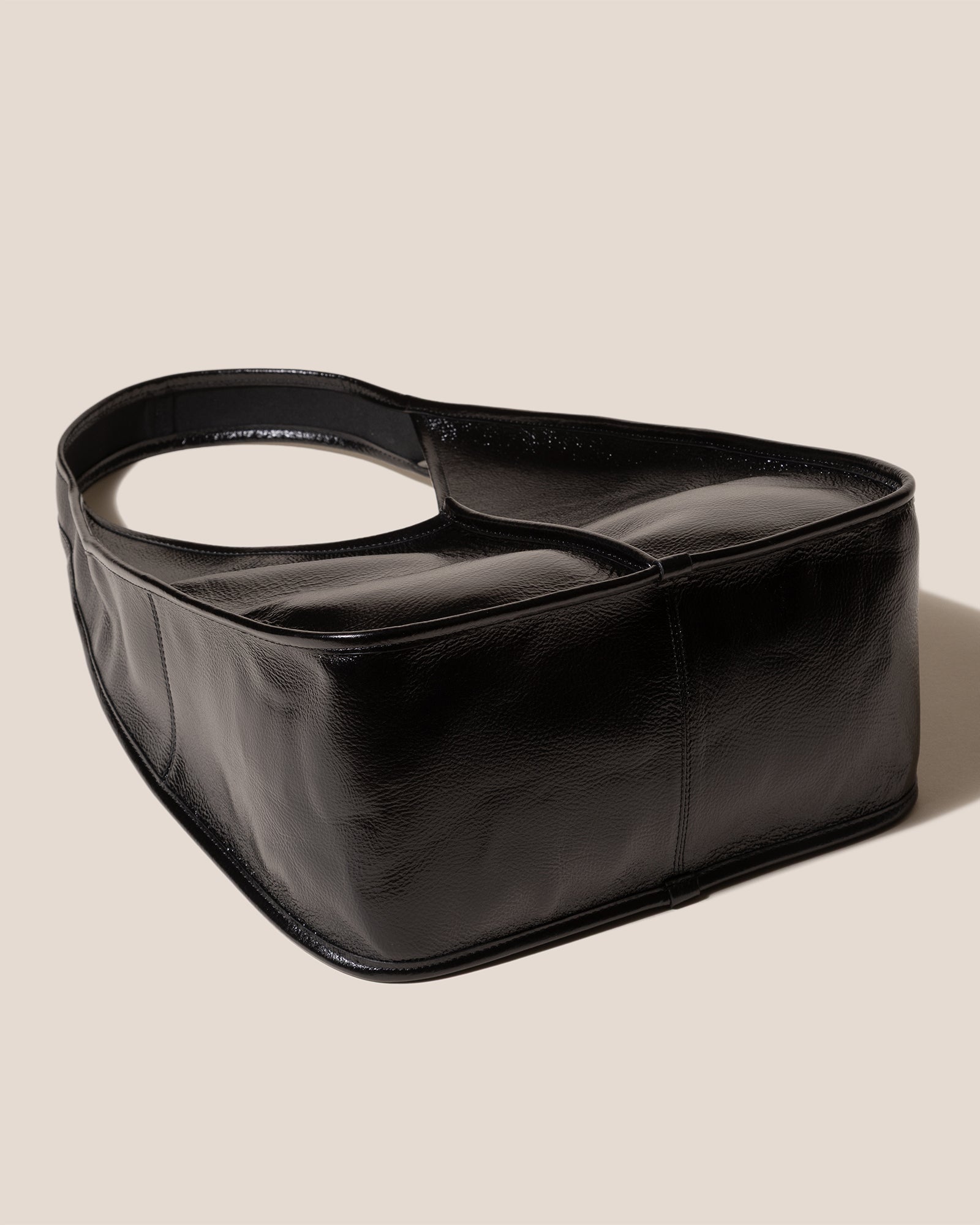 Hereu CALELLA HOBO - Leather-trimmed Shoulder Bag