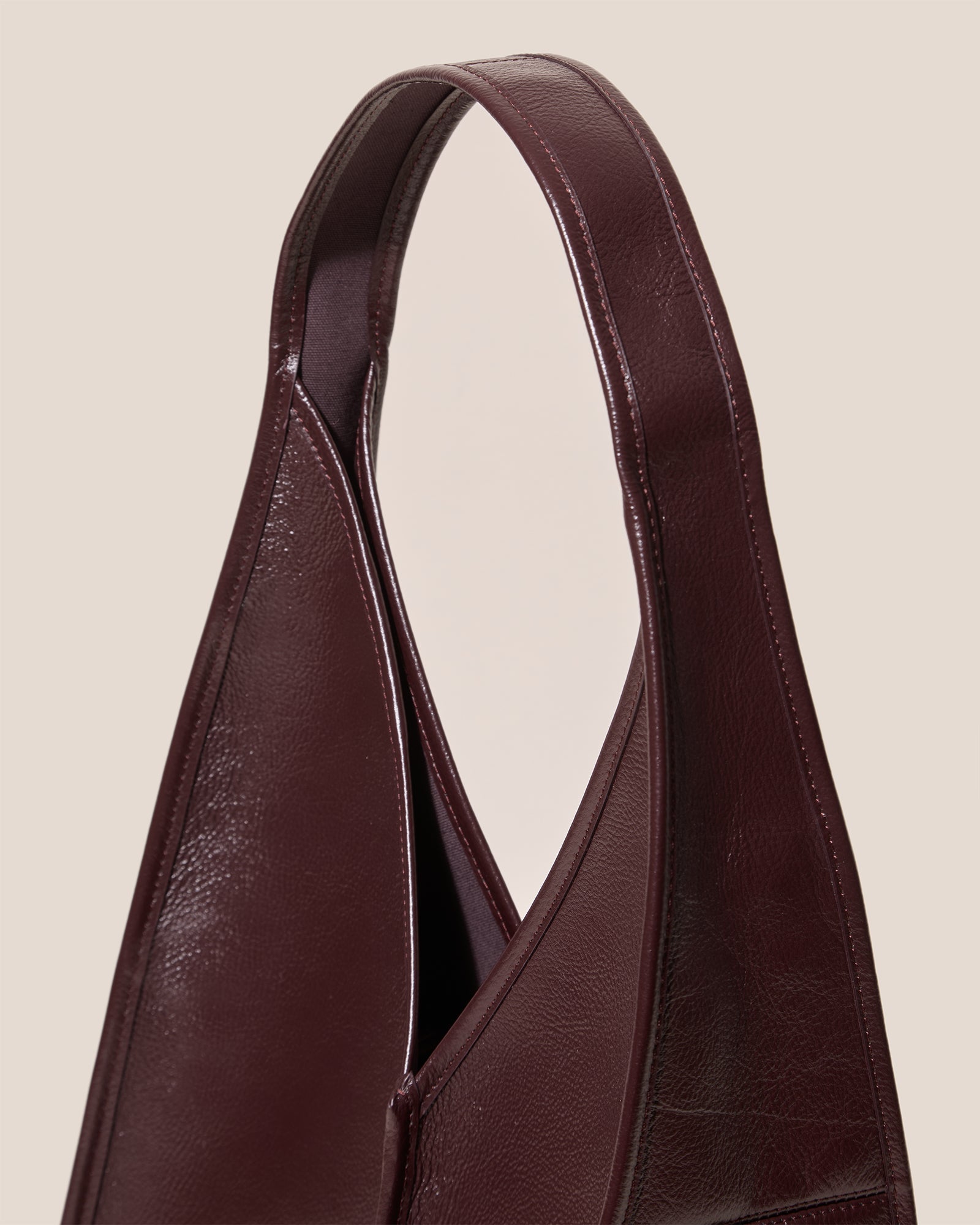 Hereu CALELLA HOBO - Leather-trimmed Shoulder Bag
