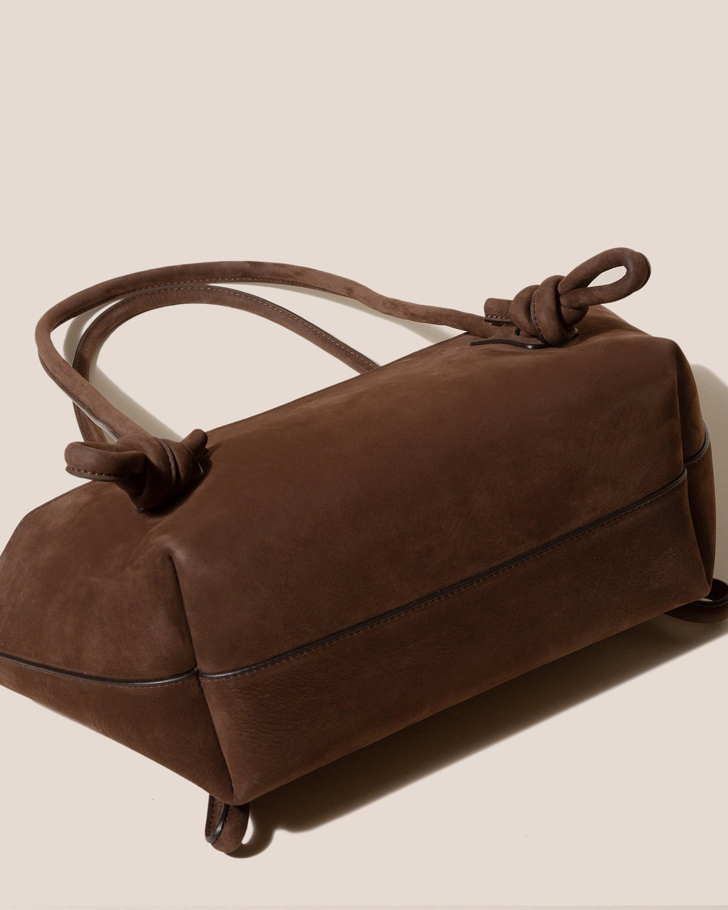 Hereu FLECA NUBUCK - Knotted-handle Shoulder Bag
