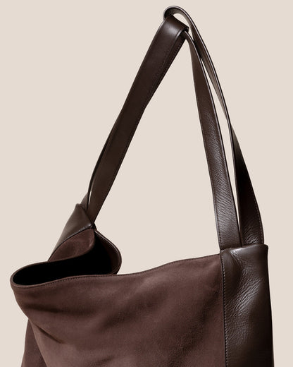 Hereu CADOR SUEDE - Slouchy Shoulder Bag