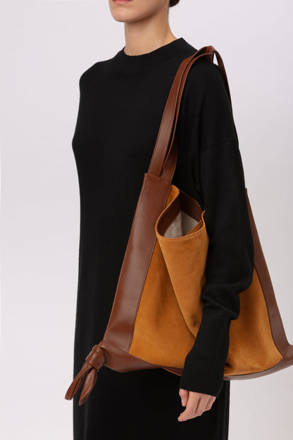 Hereu CADOR SUEDE - Slouchy Shoulder Bag