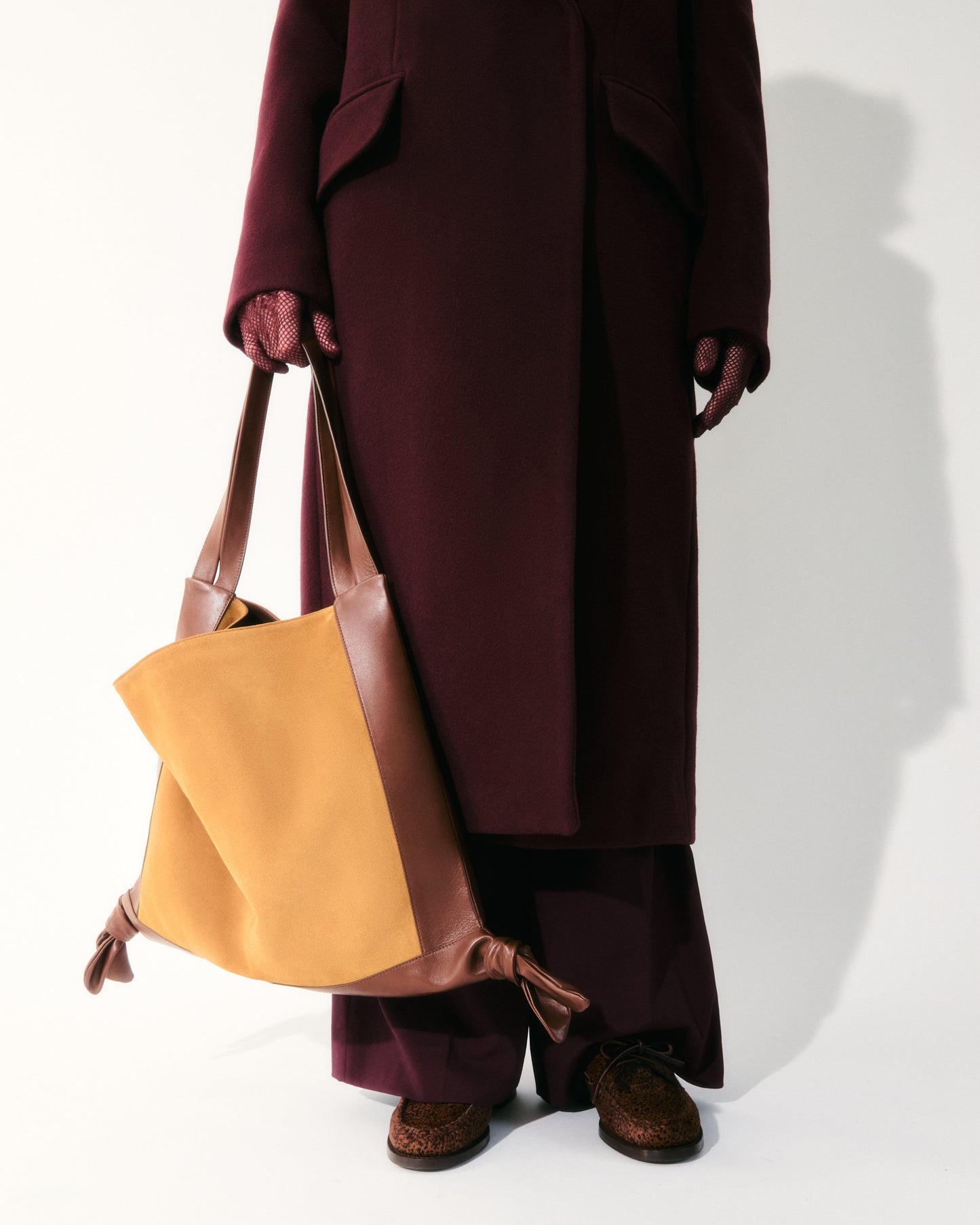 Hereu CADOR SUEDE - Slouchy Shoulder Bag
