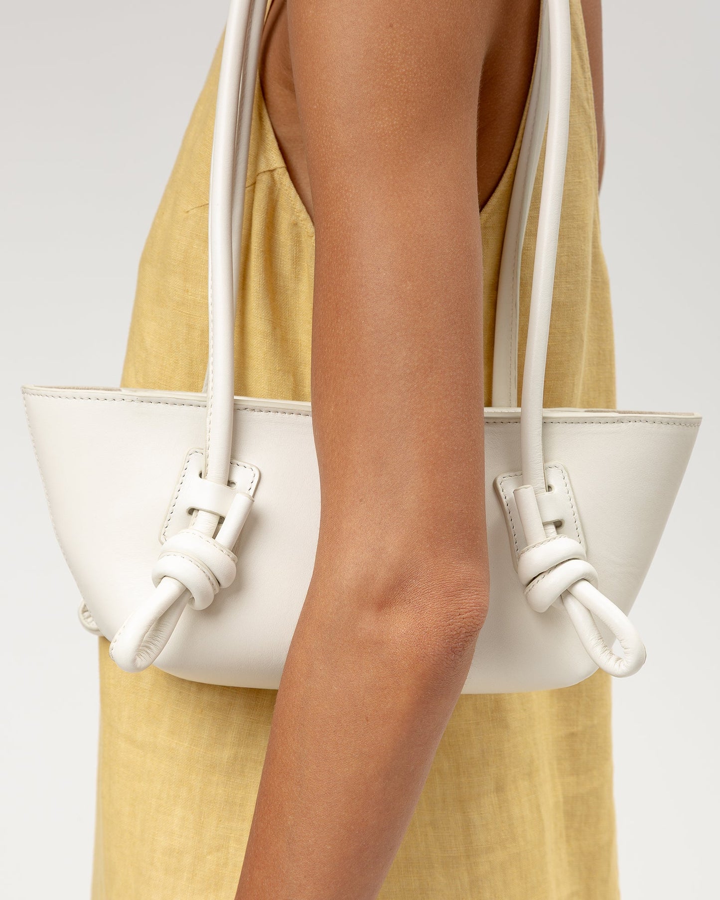 Hereu FLECA MINI SHOULDER - Knotted-handle Shoulder Bag