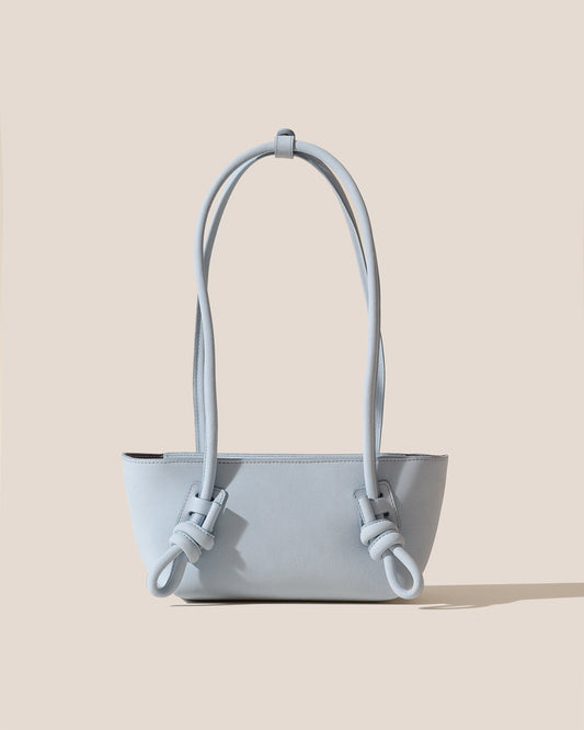Hereu FLECA MINI SHOULDER NUBUCK - Knotted-handle Shoulder Bag